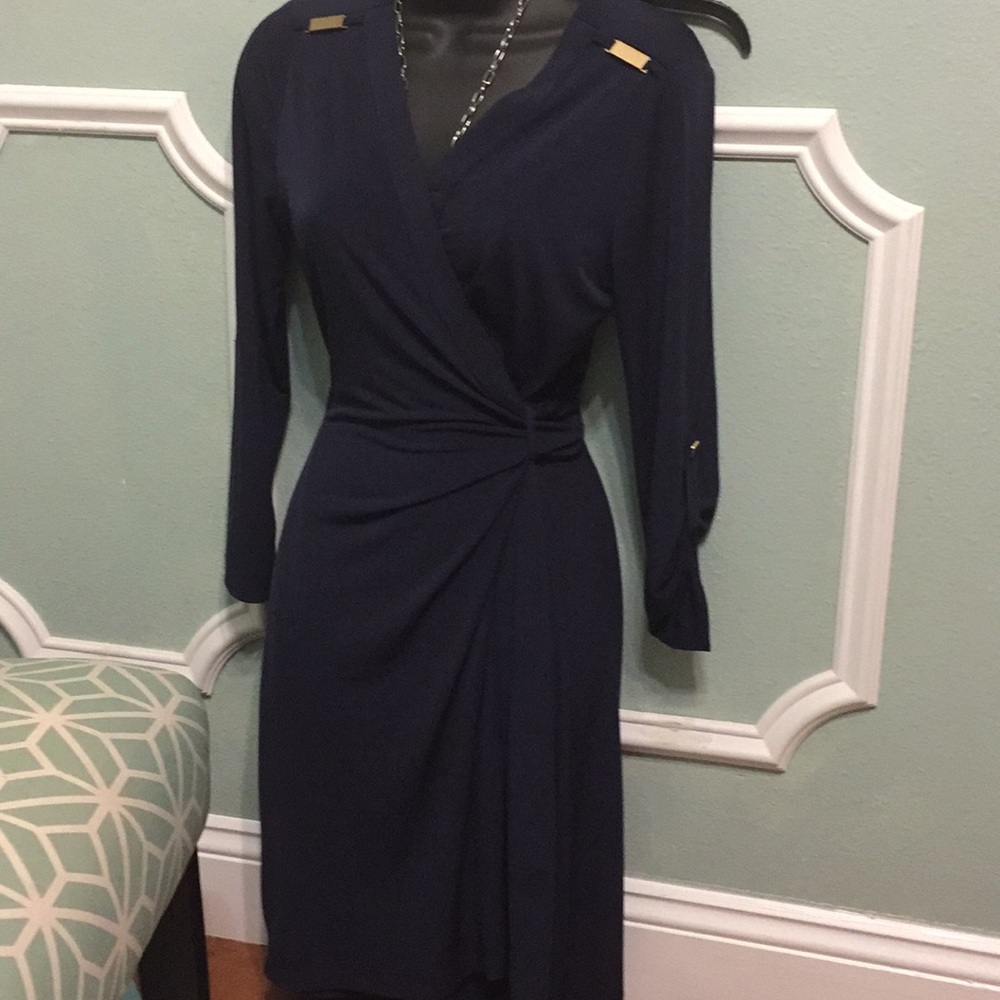 Calvin Klein wrap around dress